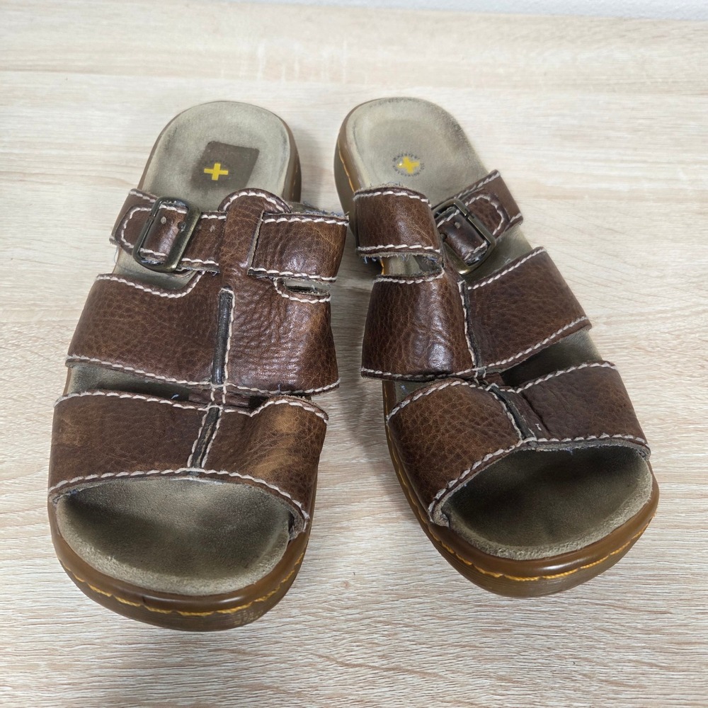 Dr. Martens Brown Leather Strappy Sandals Women's 9 Men's 8 AirWair